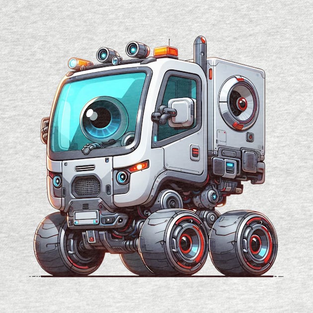 Futuristic Cybertruck by Dmytro